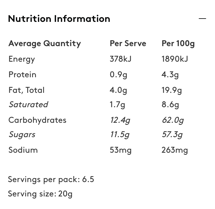 KOKOBLACK Chocolate Salty Cashew Crunch (Dark Chocolate)