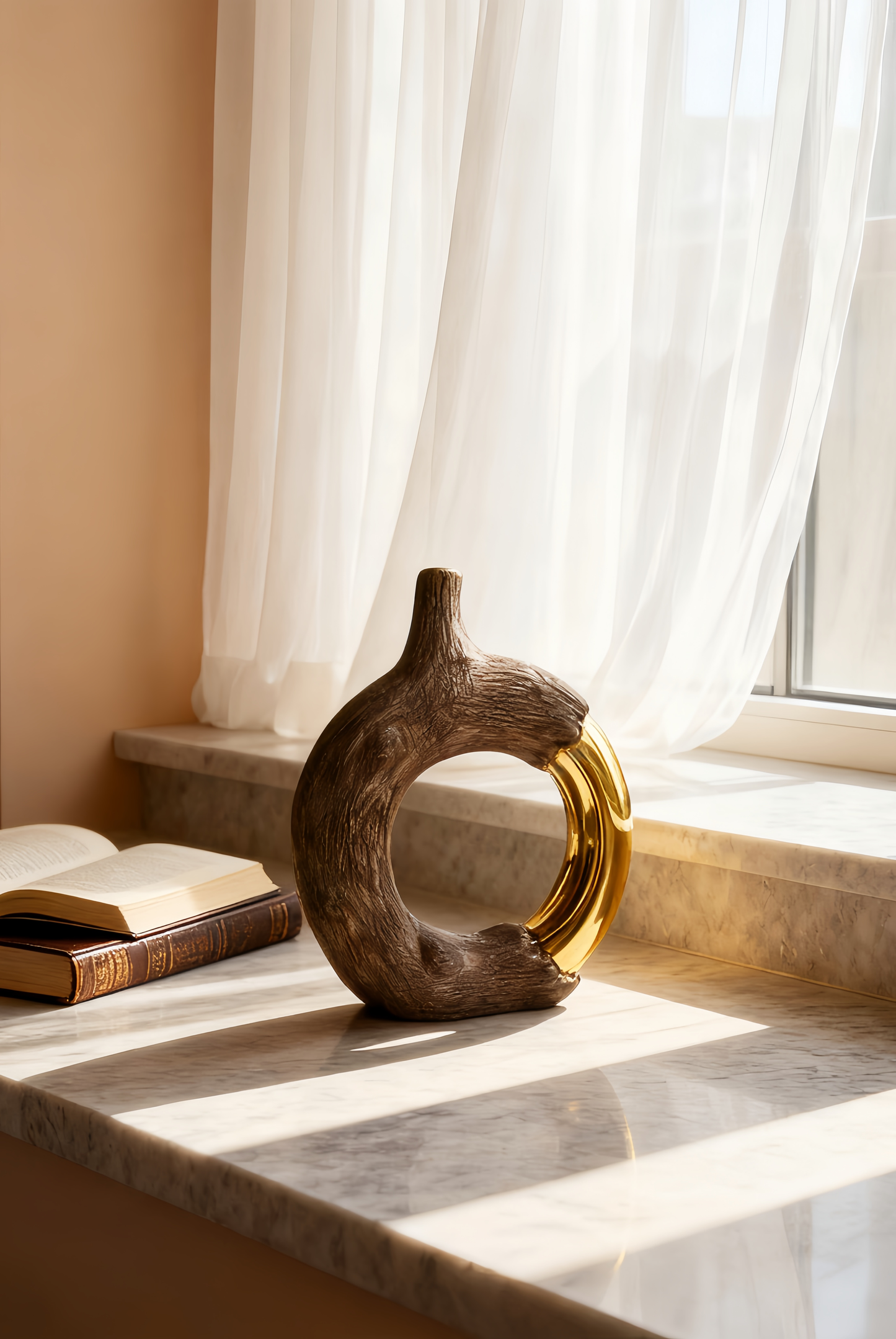 Sculptural Accent Vase