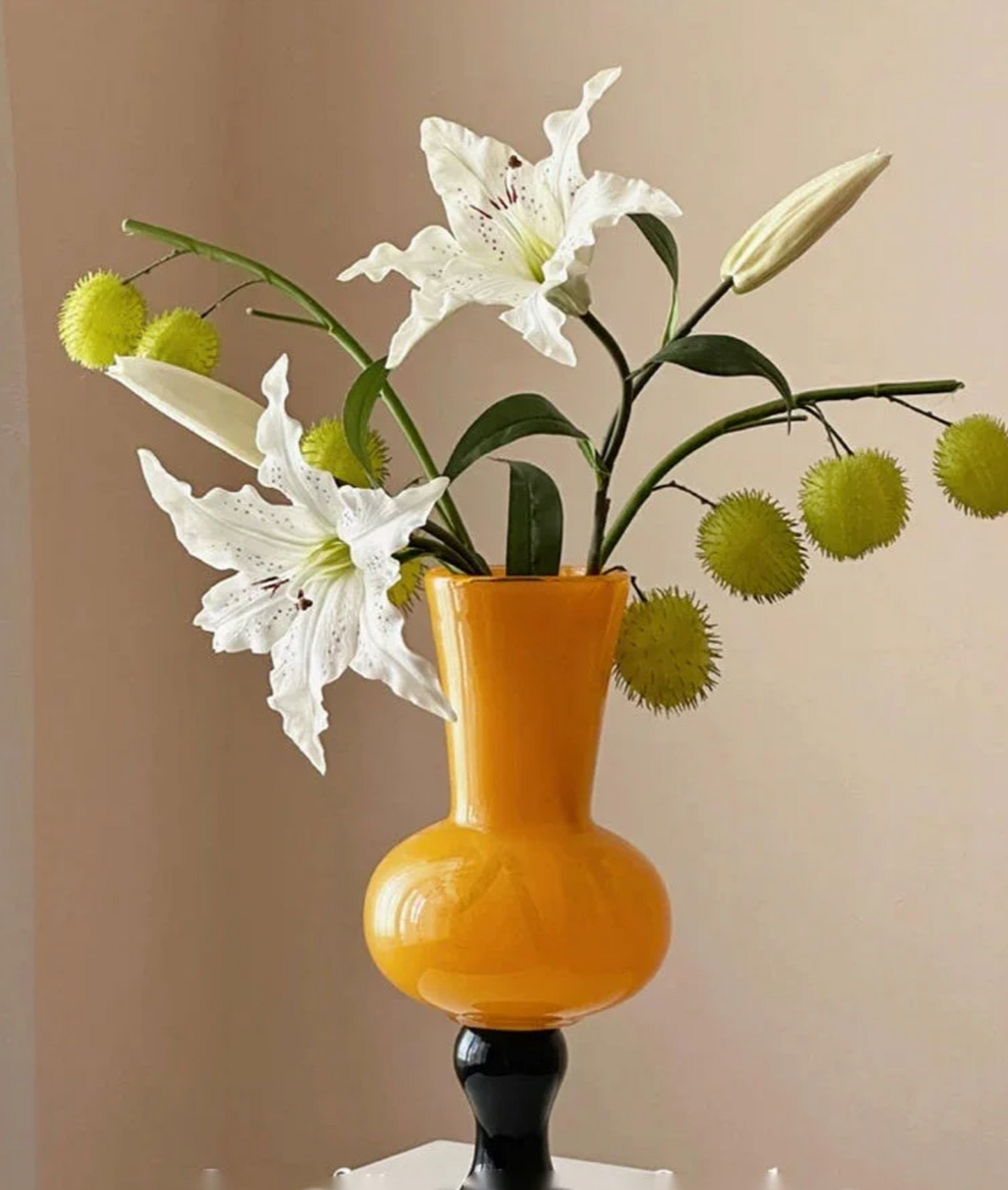 Citrus Glow Vase