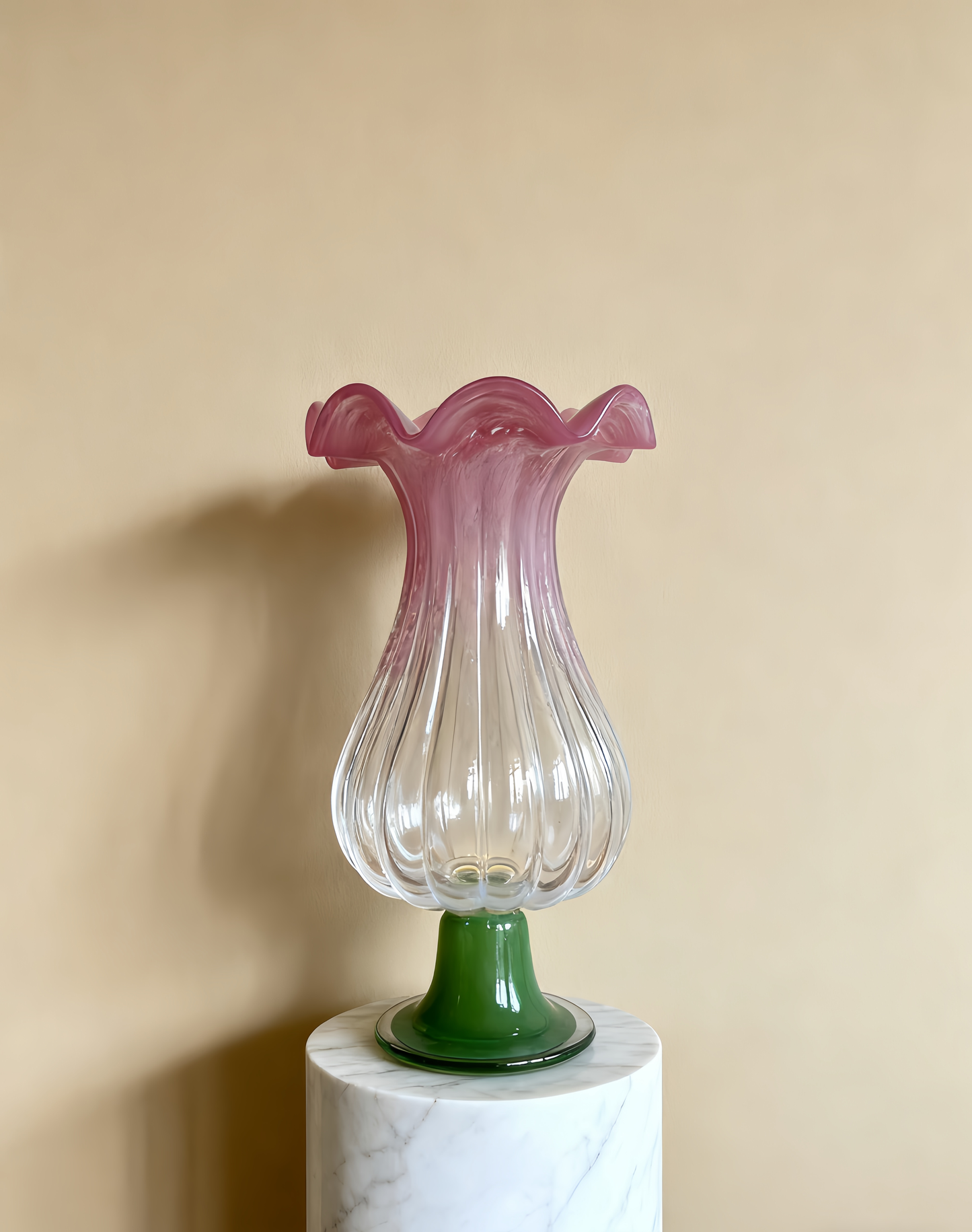 Blushing Stem Vase
