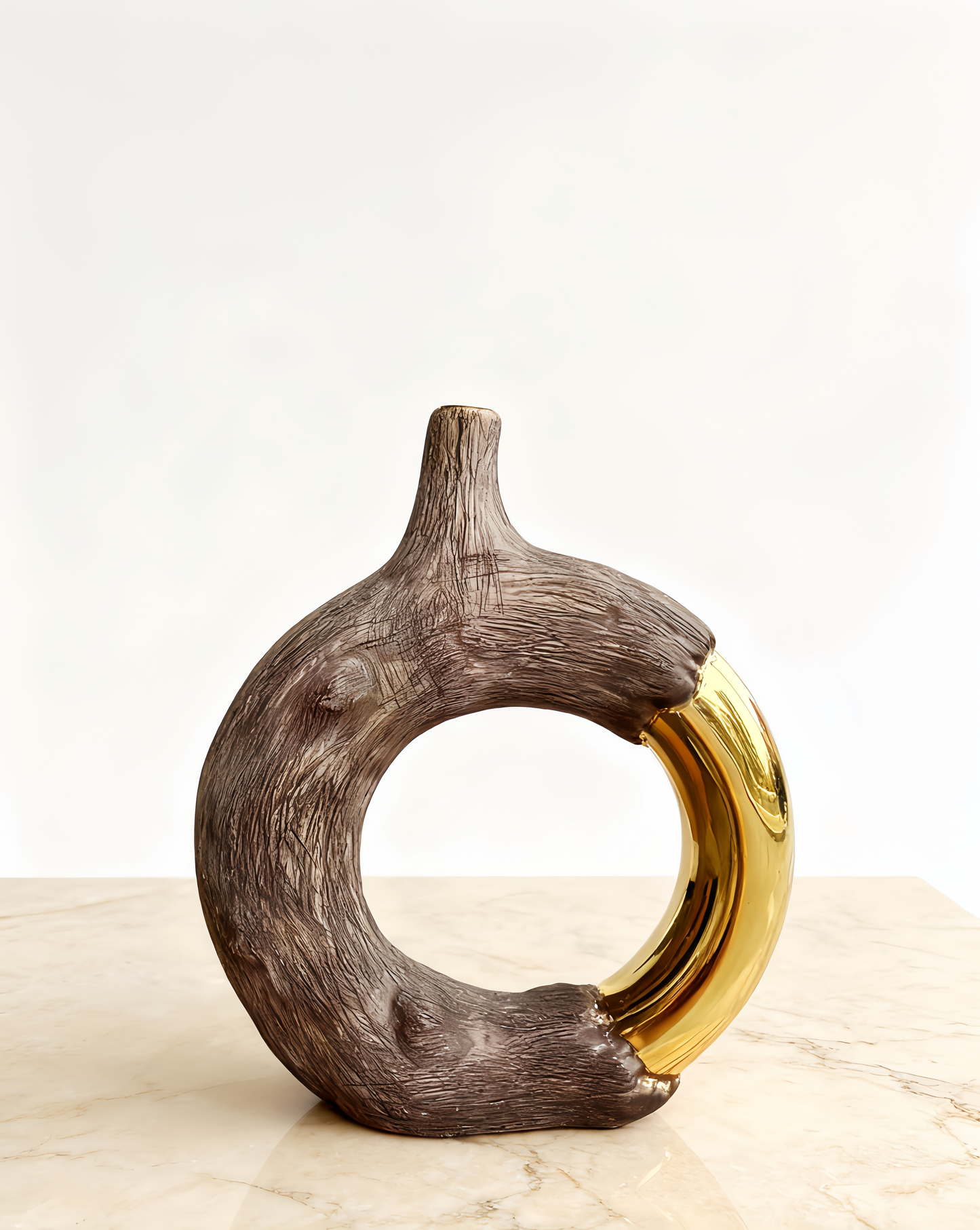 Sculptural Accent Vase