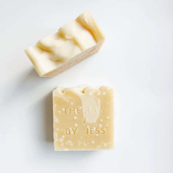 The Raw By Jess Face and Body Soap - Pink Salt + Lemon