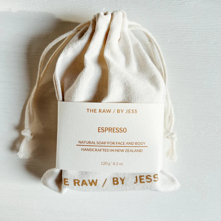The Raw By Jess Face and Body Soap - Expresso