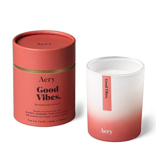 Aromatherapy 200g Soy Candle - Good Vibes