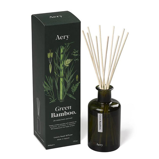 Botanical Green 200ml Reed Diffuser - Green Bamboo