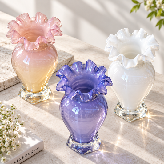 High Quality Glass Vase(Different Colours Available)