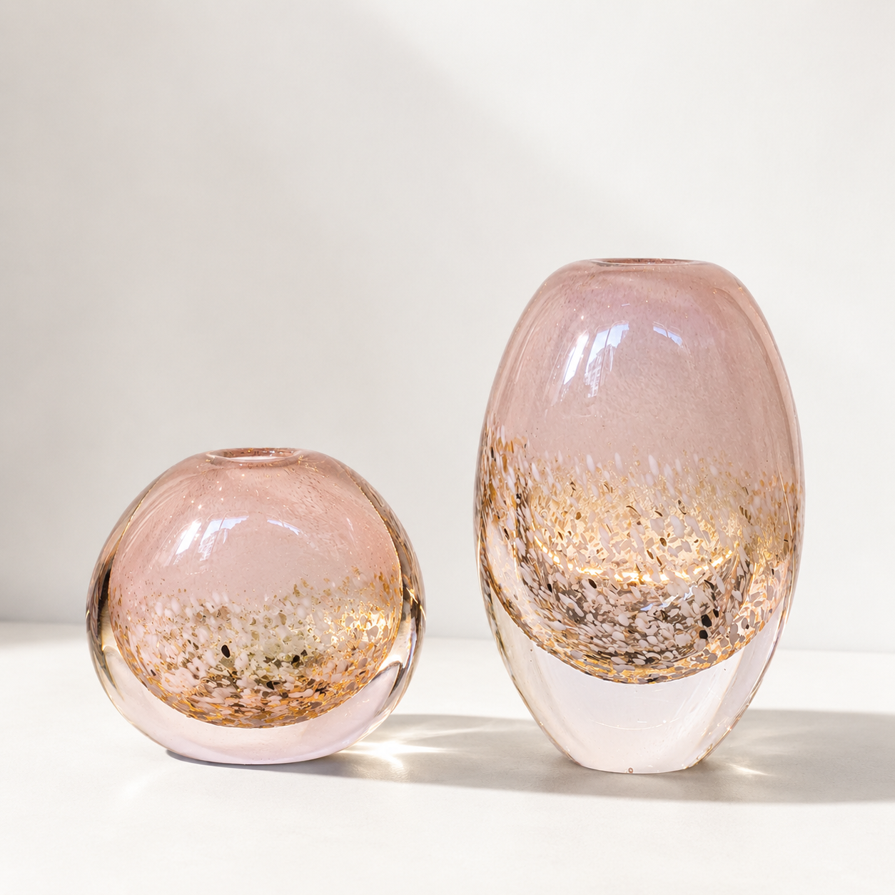 Dewdrop Glass Vase(Different Colours Available)
