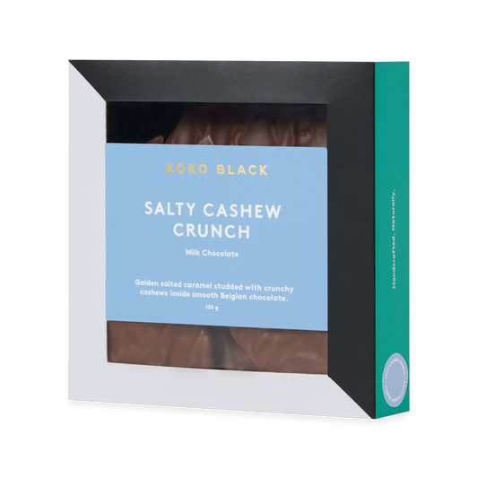 KOKOBLACK Chocolate Salty Cashew Crunch (Dark Chocolate)