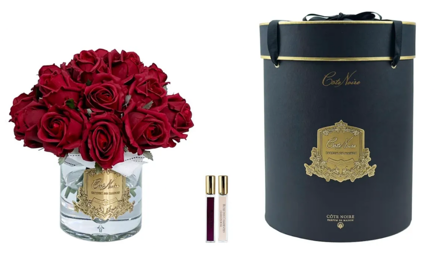 Cote Noire Scented Grand Rose Bud Bouquet - ROSE OUD & CHARENTE ROSE