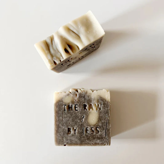 The Raw By Jess Face and Body Soap - Volcanic Black Salt