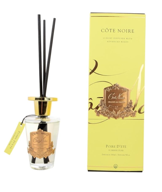 Cote Noire Refillable Diffuser 150ml - SUMMER PEAR GOLD