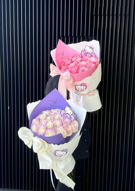 Kitty Kiss Bouquet (Qixi Festival Special Bouquet)