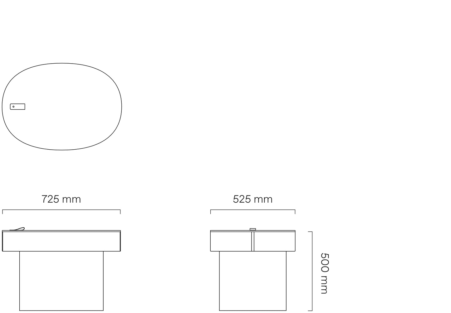 Designer 20° Coffee Table (Round)