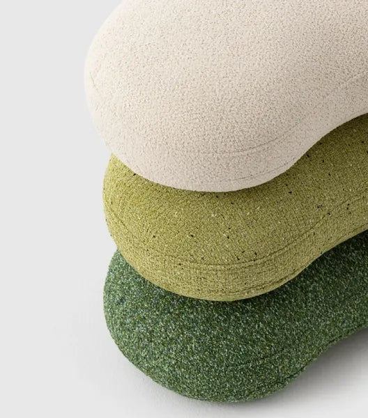 Bean-shaped Cushion / Pillow (Forest Green)