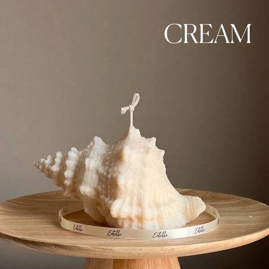 Estelle Huge Sea Shell Candle