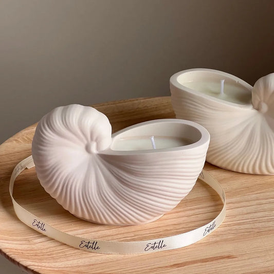 Estelle Sea Shell Container Soy Wax Candle