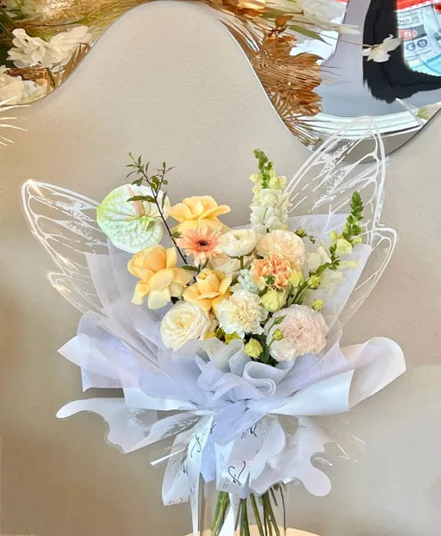 Angel's Touch Butterfly Bouquet (from medium)